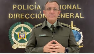 Jorge Luis Vargas Valencia, Director General de la Policía Nacional.