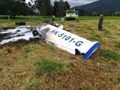 Accidente aeronave