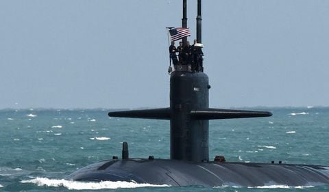 El submarino con armas nucleares llegará a Corea del Sur como apoyo de Estados Unidos, tras las constantes amenazas de Corea del Norte (foto de referencia)