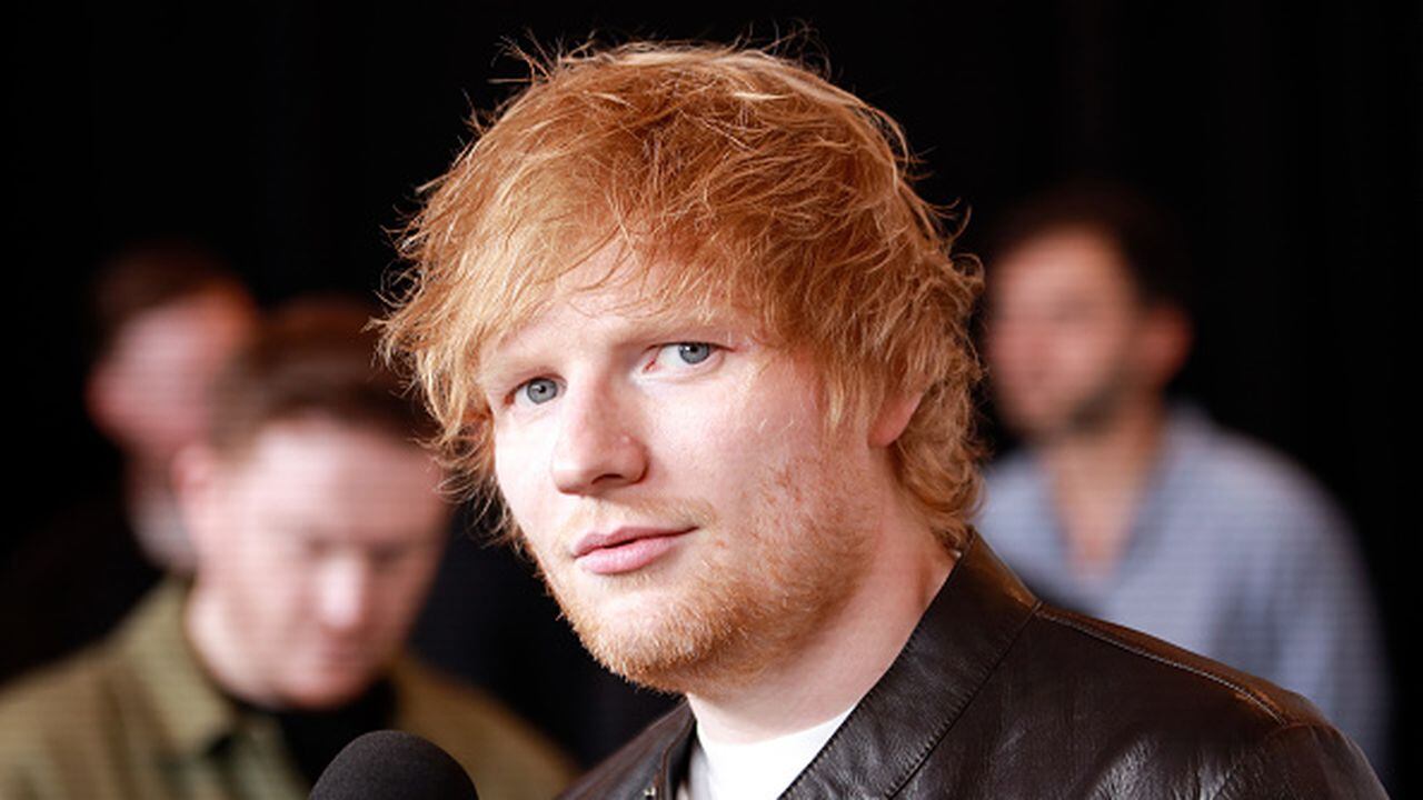 Ed Sheeran, cantautor británico.