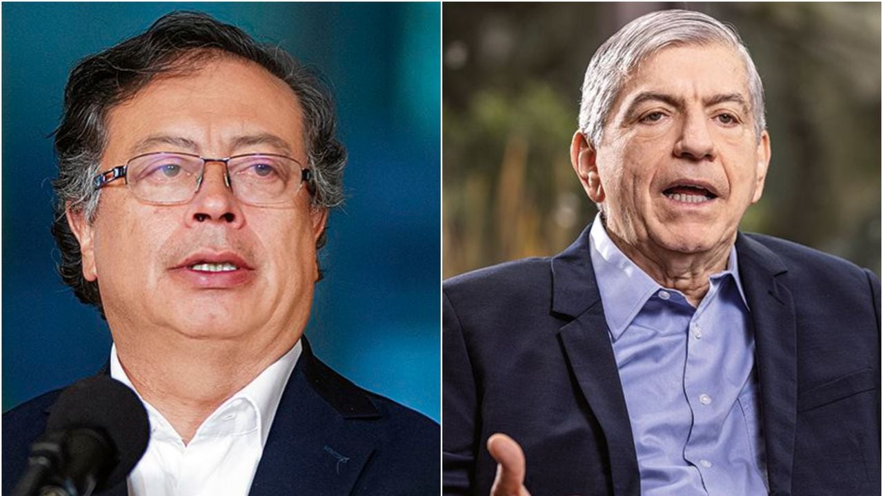 Presidente Gustavo Petro y César Gaviria