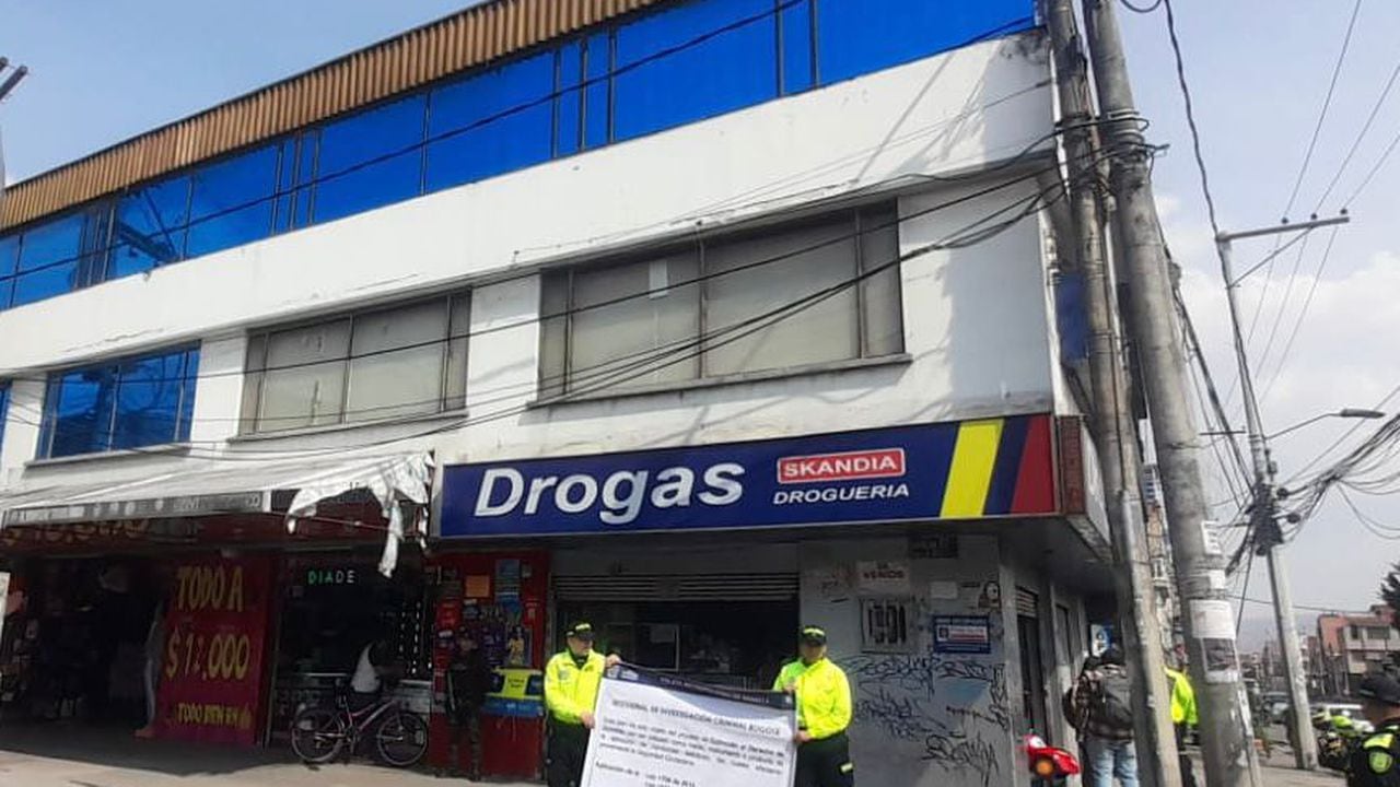 A un total de cuatro droguerías se les aplicó la extinción de dominio por comercializar medicamentos falsos en Bogotá