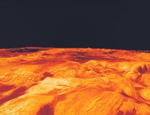 Venus es el planeta más cálido del Sistema Solar.