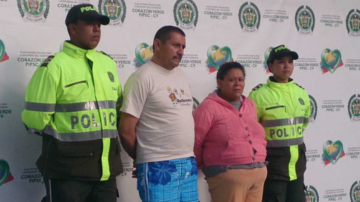 Tito Cornelio Daza Juez y Margarita de Jesús Zapata Moreno fueron los capturados por presuntamente abusar y explotar sexualmente a menores de edad. 