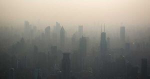 Polución en Shanghai (China) / Foto: AFP.