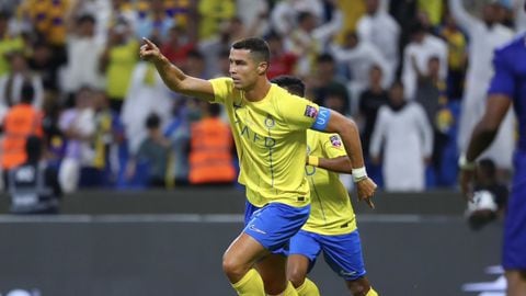 El portugués se reportó con gol a favor del Al-Nassr