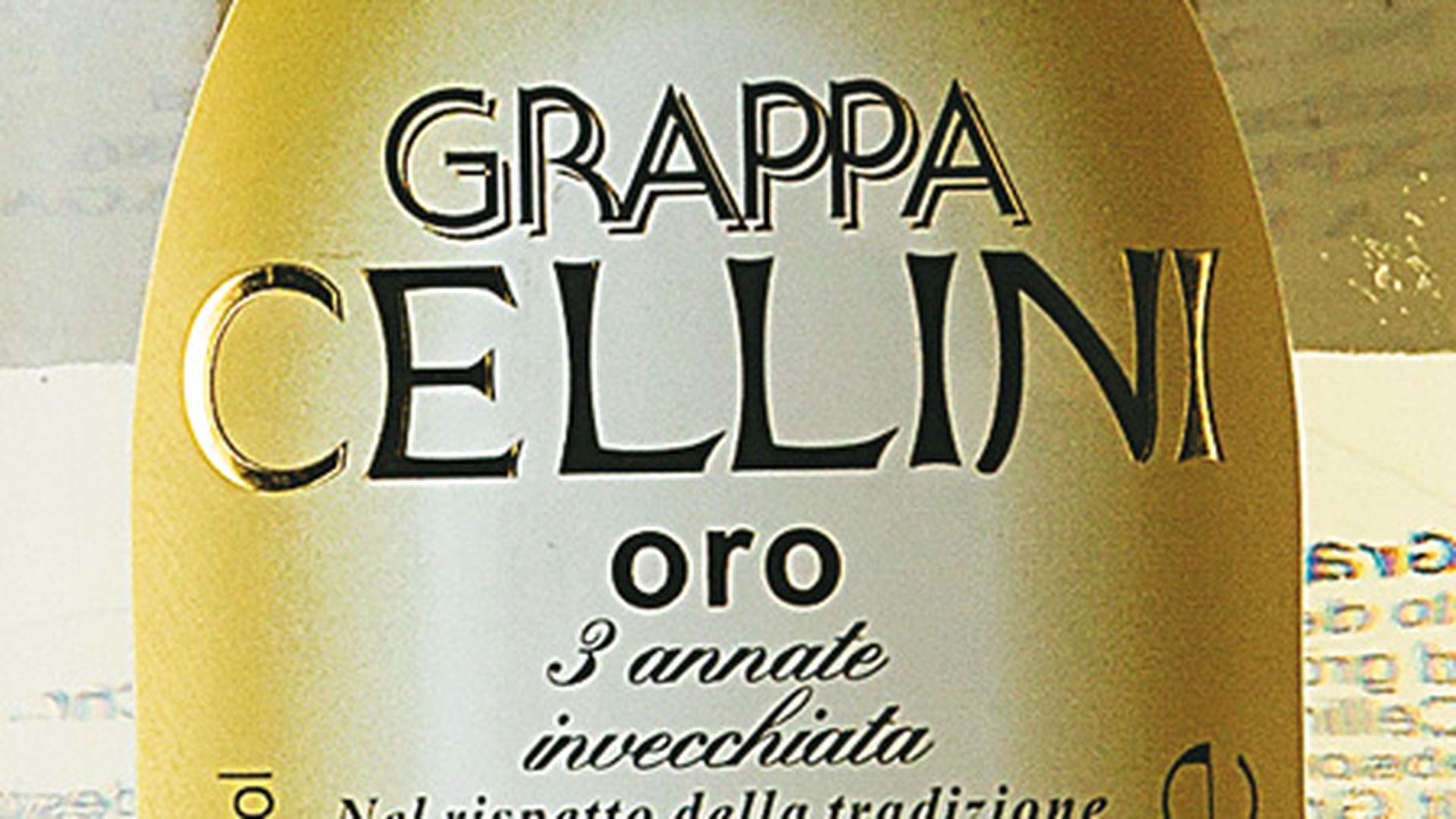 Grappa Cellini Oro