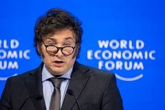 Javier Milei en el Foro Económico Mundial