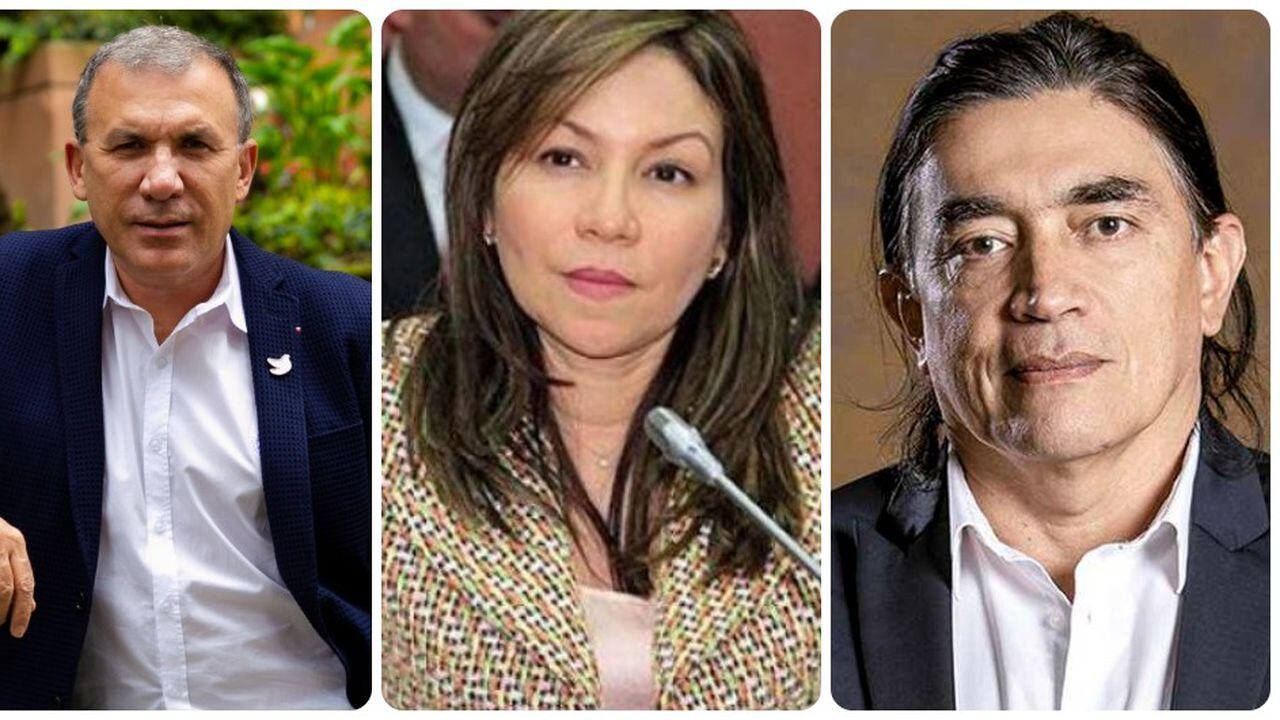 Roy Barreras, Sandra Villadiego y Gustavo Bolívar