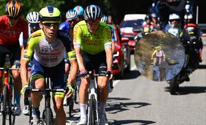 Louis Meintjes, ganador de la noven etapa en la Vuelta a España