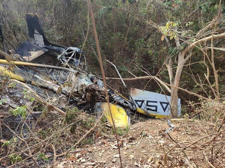 La avioneta estaba fumigando en varios municipios del Magdalena cuando se registró el accidente.