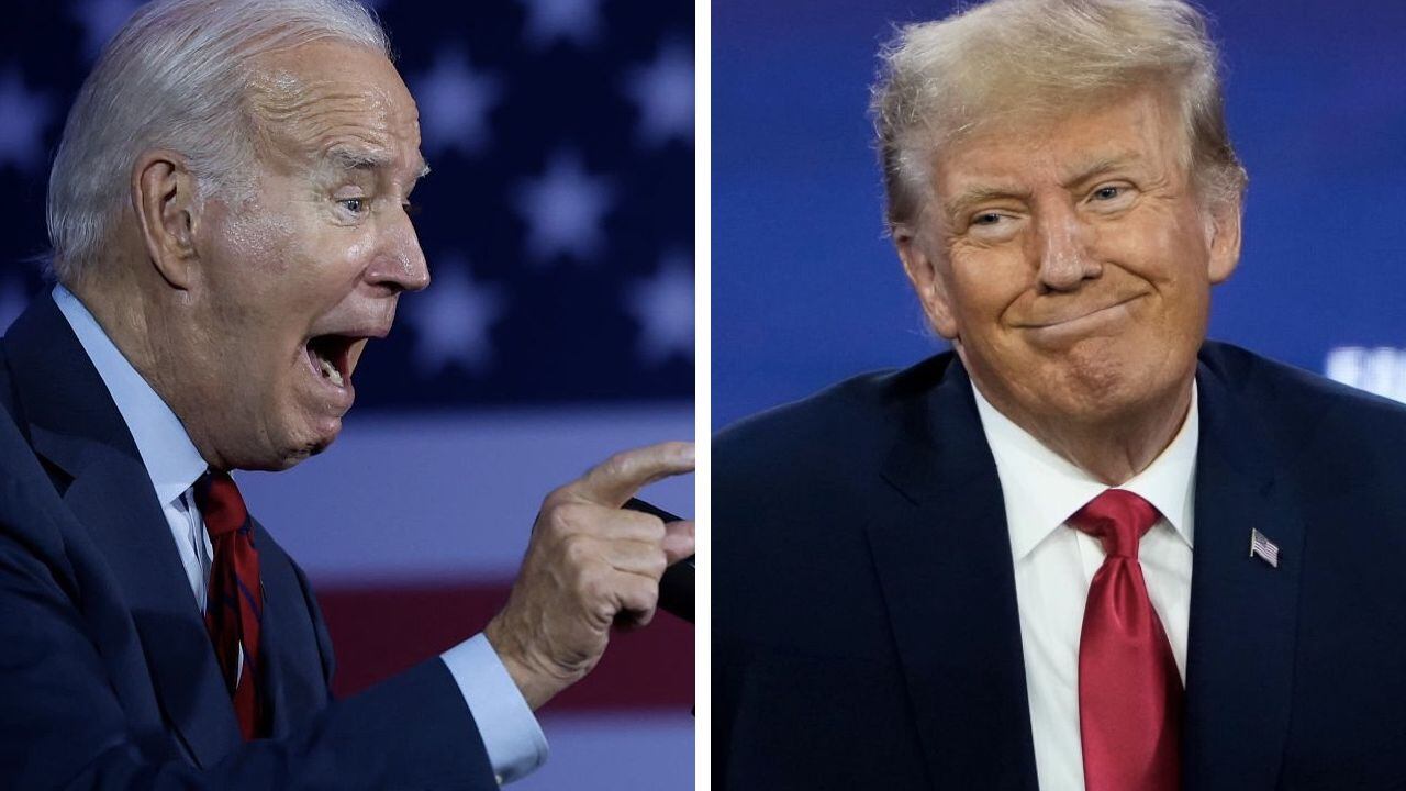 Joe Biden aventaja en cuatro puntos al expresidente Donald Trump, según una encuesta publicada por la NBC
