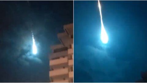 Meteorito surcó los cielos de España y Portugal
