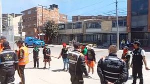 Indígenas se tomaron las instalaciones del Acueducto de Bogotá