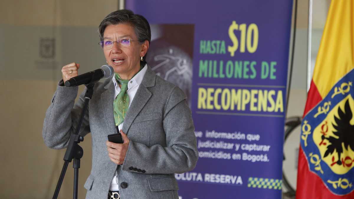 Alcaldesa de Bogotá Claudia López lanzó un nuevo plan de recompensas con el objetivo de reducir los delitos en la capital
Bogota feb 5 del 2022
Foto Guillermo Torres Reina / Semana