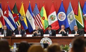 Comenzó este miércoles la versión 52 de la Asamblea General de la OEA. El evento se lleva a cabo en el marco e un ambiente de protestas en Lima, Perú.