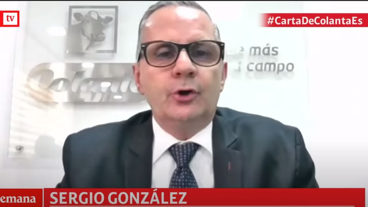 El gerente de Colanta, Sergio González.