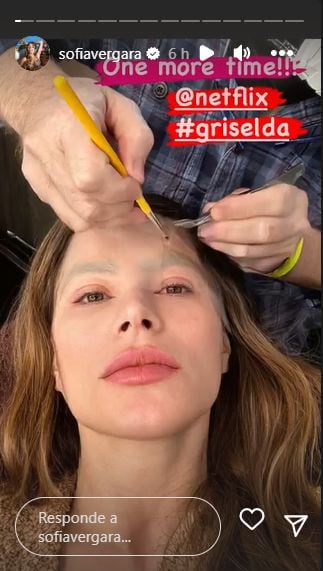 Así se ve Sofía encarnando a Griselda Blanco. Foto: Instagram @sofiavergara.