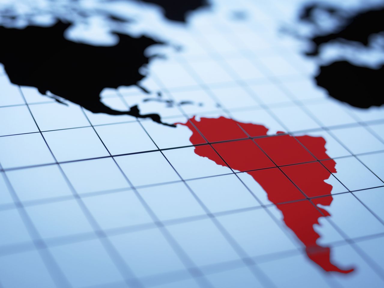 América Latina - Colombia - Mapamundi