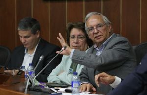 Debate control político situación cafetera en la Comisión Cuarta del Senado 
Ministro de hacienda Ricardo Bonilla