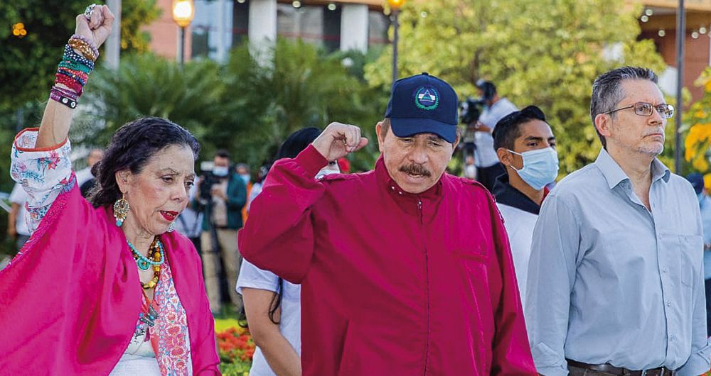 El presidente de Nicaragua, Daniel Ortega, y su esposa, la vicepresidenta Rosario Murillo, se pronunciaron públicamente tras la detención de 19 opositores. Una sucia estrategia para ganar las próximas elecciones presidenciales.