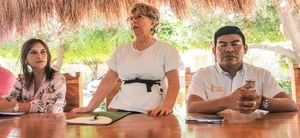 La directora general del ICBF, Concepción Baracaldo, anunció la creción de un nuevo centro zonal en Uribia, La Guajira.