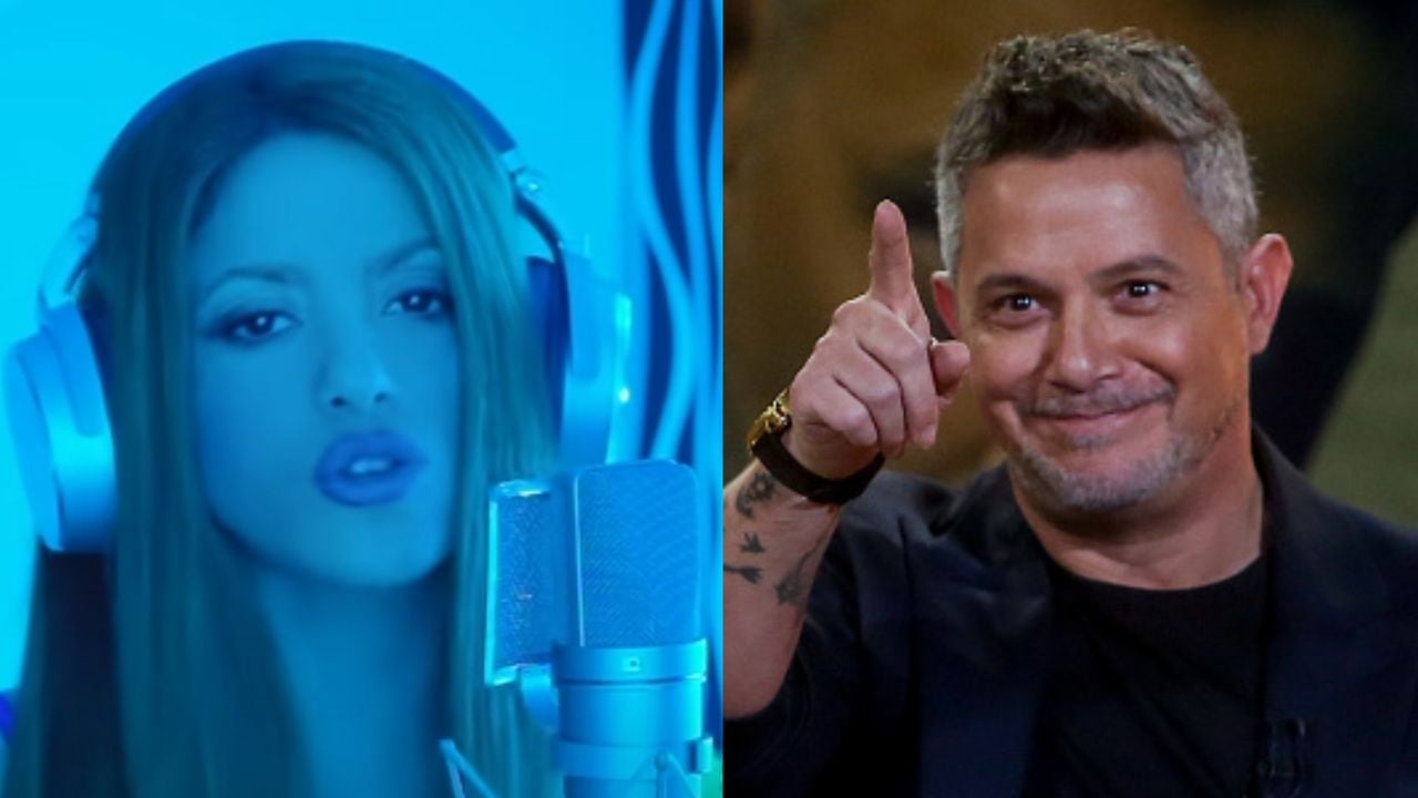 Alejandro Sanz "aulló" en apoyo a la nueva canción de Shakira.
