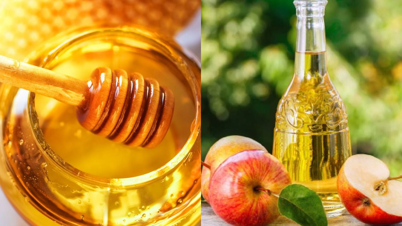 Miel, vinagre de manzana