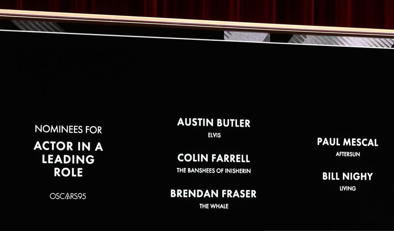 Nominados a Mejor Actor Principal, Brendan Fraser es el más opcionado para ganar el premio