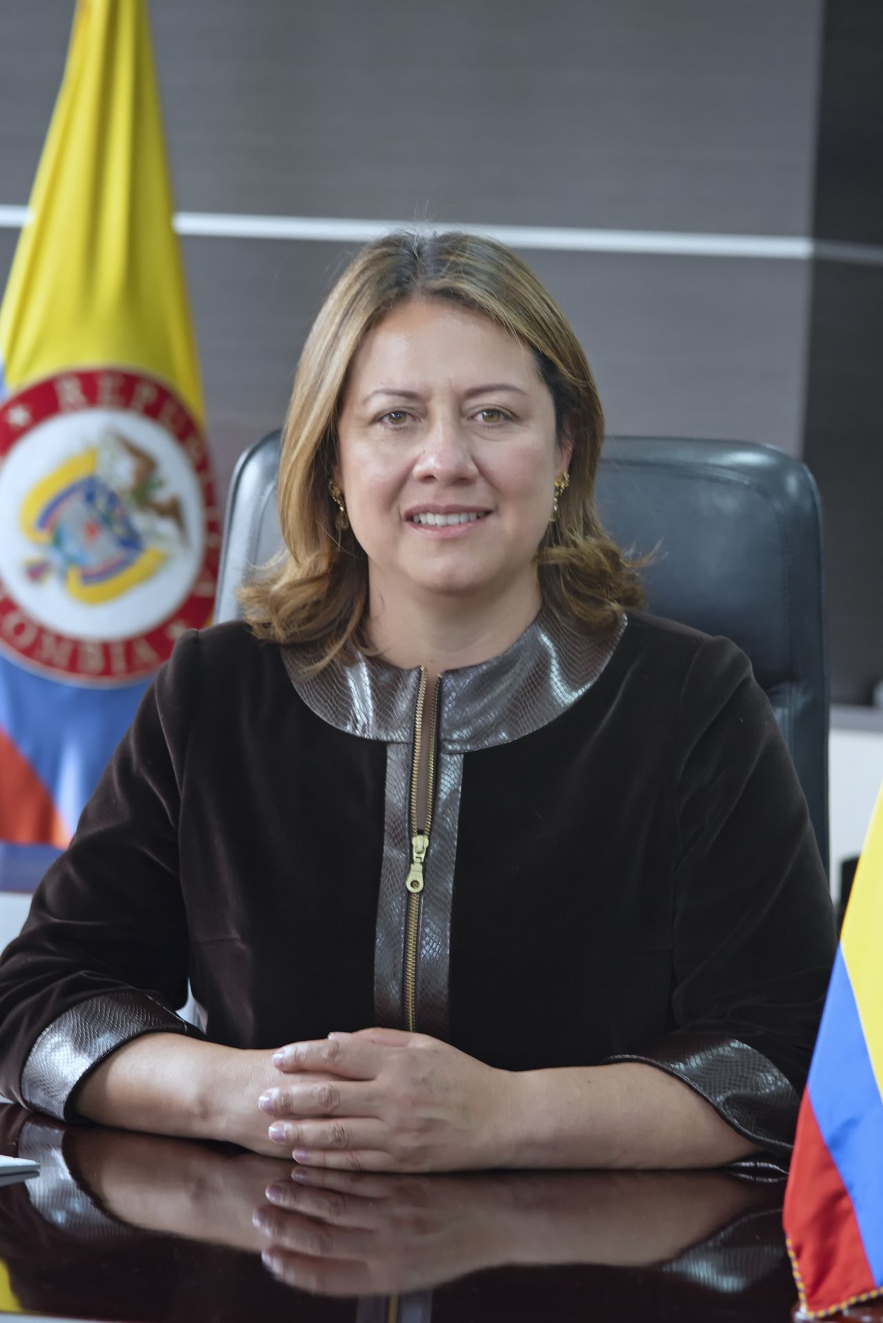La Ministra de Comercio, Industria y Turismo, María Ximena Lombana Villalba