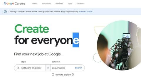 Conozca el nuevo portal de empleo de Google
