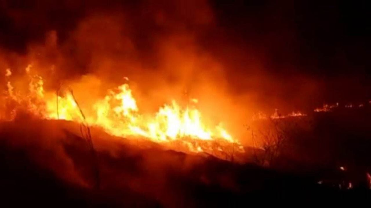 Los organismos de socorro no han podido controlar el fuego.