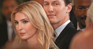 Ivanka Trump y su esposo, Jared Kushner, son un polo de poder en la Casa Blanca.