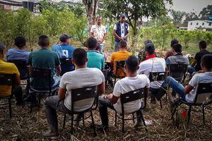 Pertenecen a diferentes comunidades del pacífico nariñense y fueron retenidos por ese grupo armado ilegal después de enfrentamientos sostenidos en esa región del país