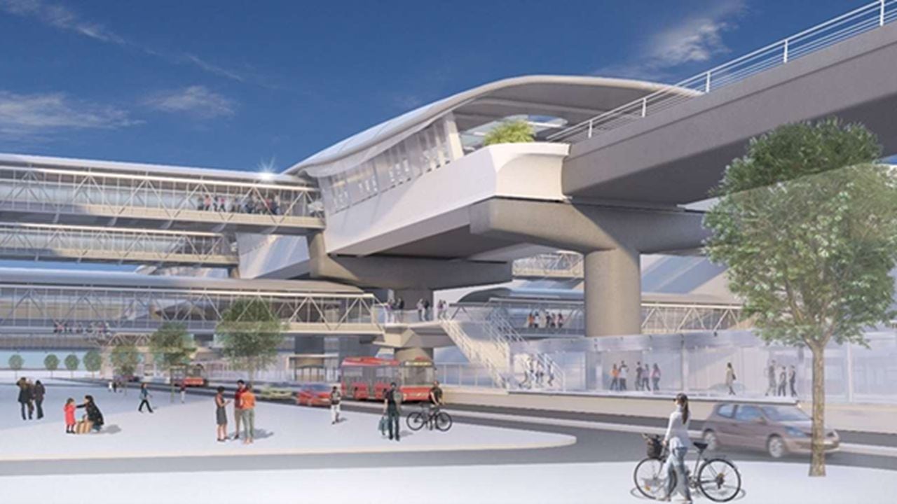 Así será una de las estaciones de la primera línea del metro en el lugar de la estación Sena del Transmilenio.