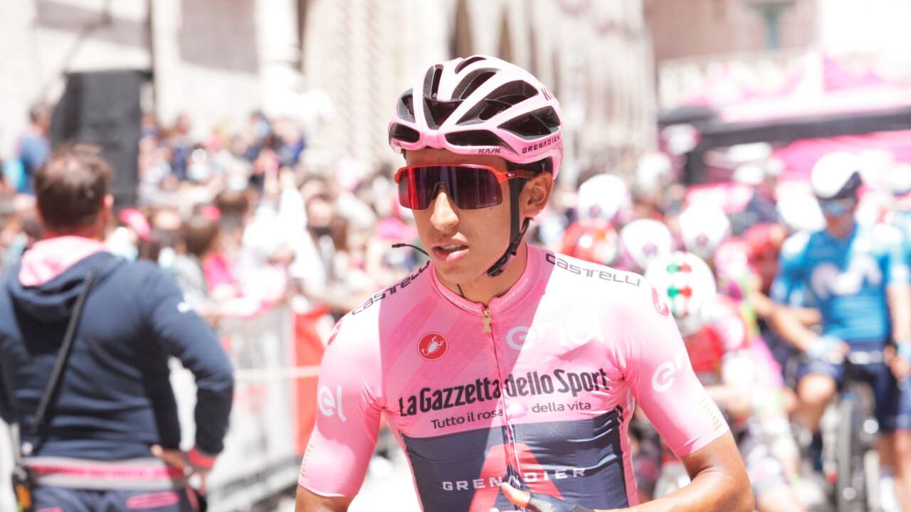 Egan Bernal, salida etapa 11, Giro de Italia 2021