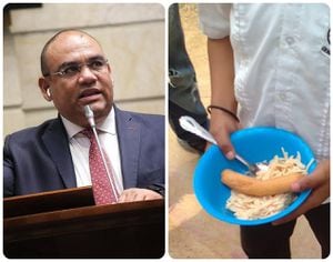 El senador Antonio Correa denunció mala alimentación en el departamento de Córdoba.