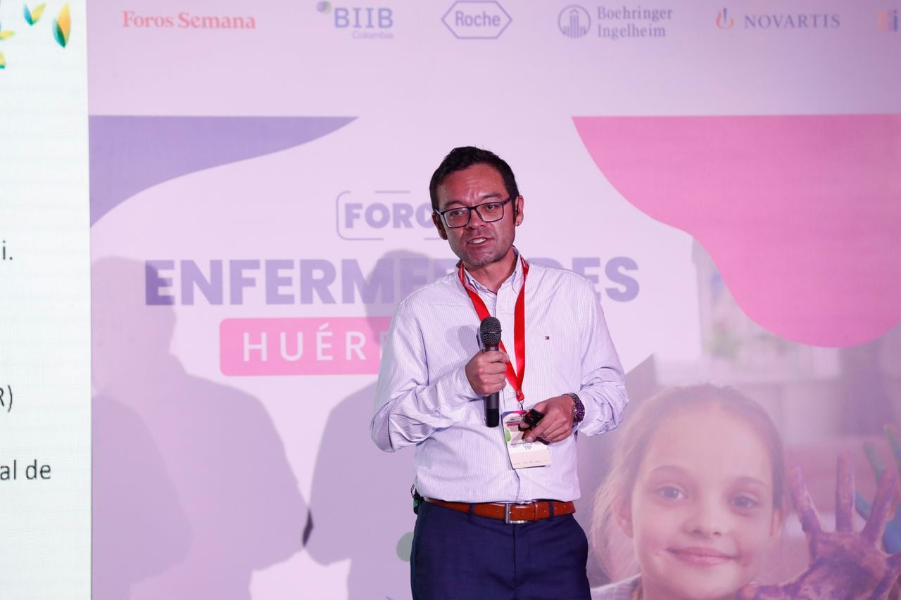 Diego Fernando Gil, director ejecutivo de la Federación Colombiana de Enfermedades Raras (Fecoer).