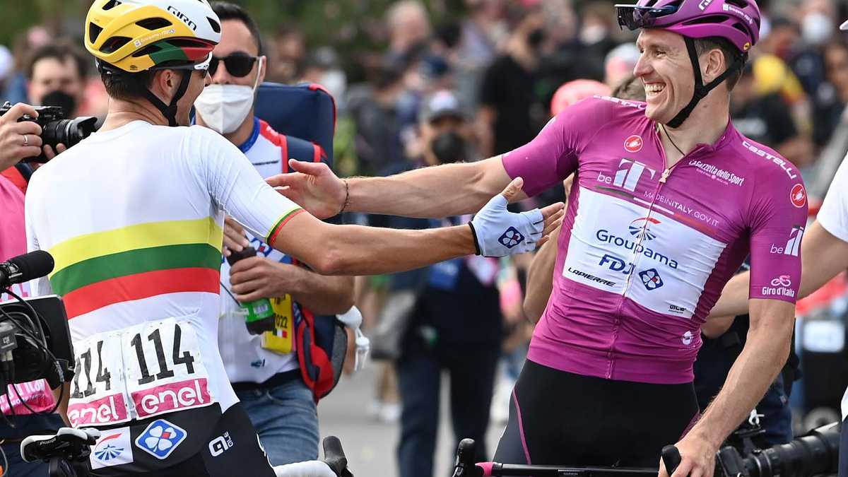 Camisa rosa en el Giro de Italia 2022