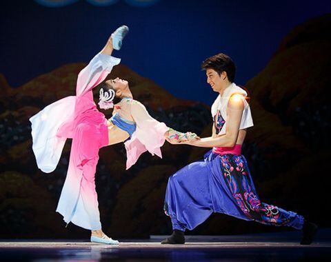 Fotos de la Ópera de Beijing. Cortesía del Teatro Julio Mario Santo Domingo
