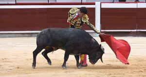 Simón Hoyos, novillero sin caballos de Manizales.