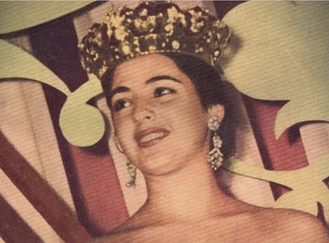 Ligia Gallón fue coronada como Señorita Colombia a los 20 años.