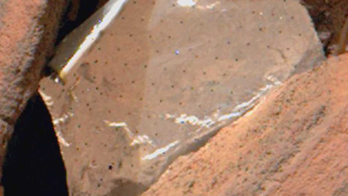 Aluminio en Marte - rover Perseverance de la NASAFoto: Twitter @NASAPersevere