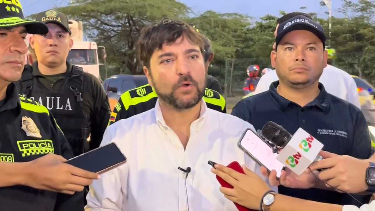 Jaime Pumarejo, alcalde de Barranquilla, afirmó que se reforzará el pie de fuerza con la llegada del ejército.