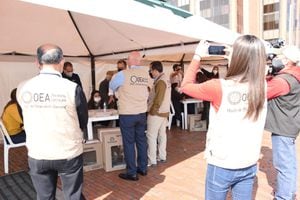 Misión de Observación Internacional OEA en las votaciones en Bogotá