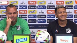 Teo estuvo junto a Rafael Dudamel en la rueda de prensa, previo a la final ante Tolima