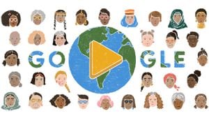 El doodle celebra la importancia de las mujeres en diferentes culturas del mundo
