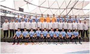 Uruguay sub 20 es la selección sudamericana que debutará este lunes 22 de mayo en el mundial de Argentina