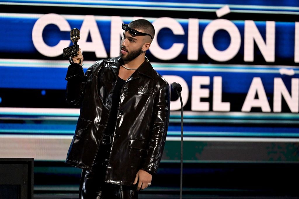 CORAL GABLES, FLORIDA - OCTOBER 05: Manuel Turizo onstage during the 2023 Billboard Latin Music Awards at Watsco Center on October 05, 2023 in Coral Gables, Florida. (Photo by Jason Koerner/Getty Images)