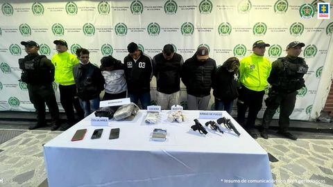 Cayeron Los Niches, una banda de traficantes y asesinos de Fontibón en Bogotá